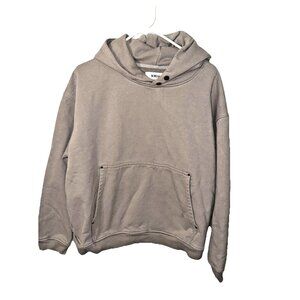 Somar Chekhov Hoodie Sweatshirt Tan Size Large
